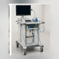 Forced oscillation technique breathing test device