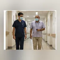 Six-minute walk test with pulse oximetry monitoring