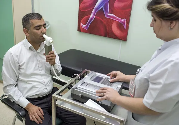 Pulmonary function test (PFT / spirometry)