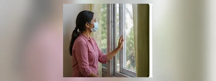 Avoiding dust and bird exposure at home