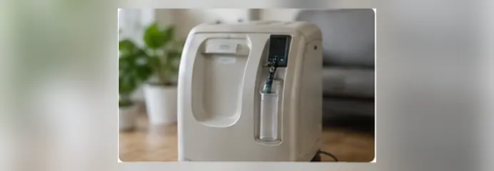 Home oxygen concentrator